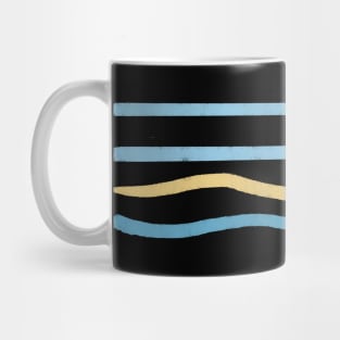 80s Retro summer stripes Mug